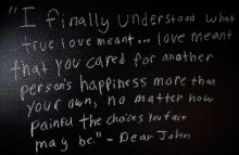 I finally understood what true love meant - Dear John.jpg